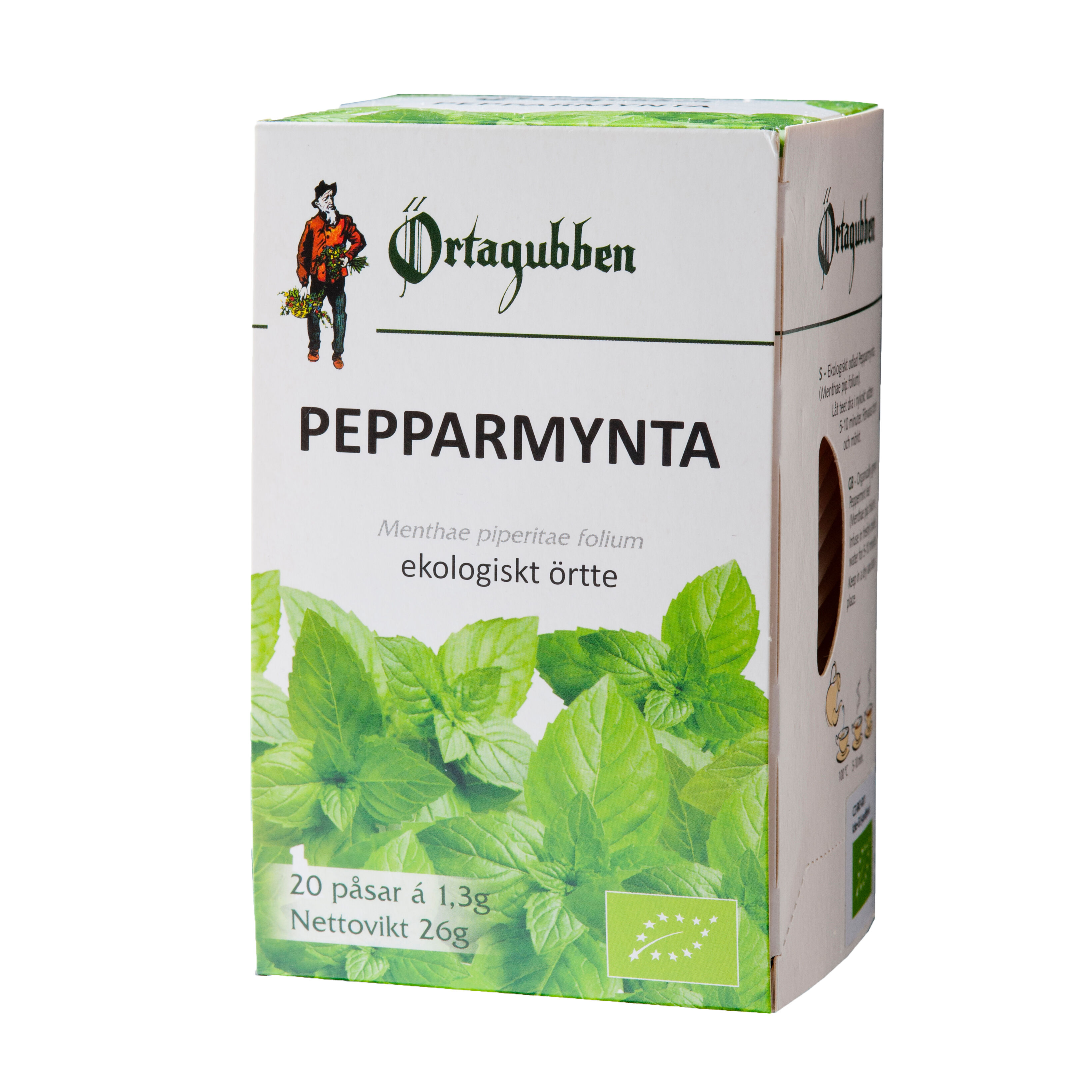 Pepparmynta blad 20 st tepåsar