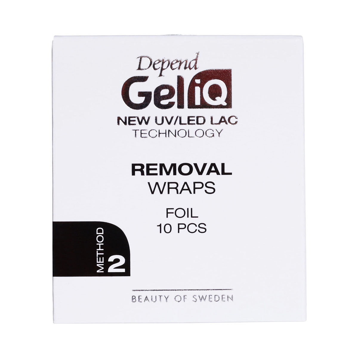 Gel iQ Remover Wraps Foil 10 st