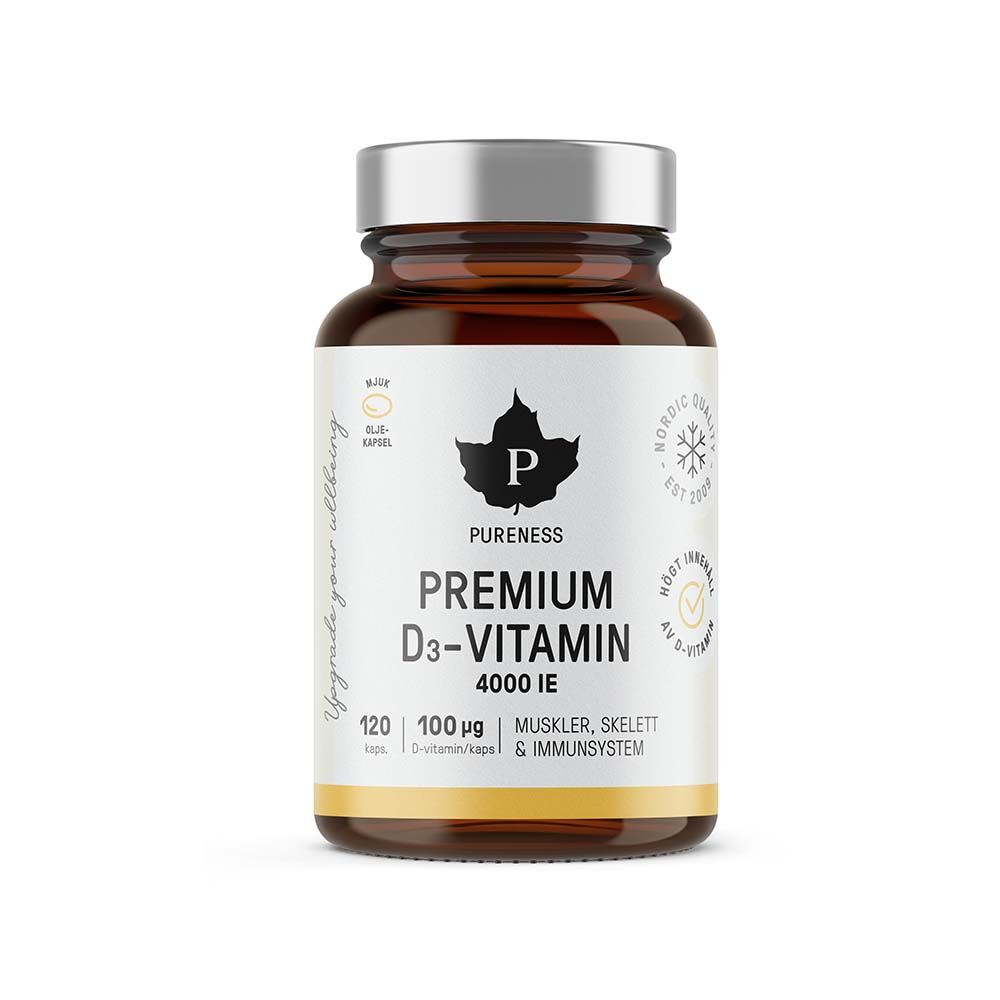 Premium D-vitamin 120 kapslar