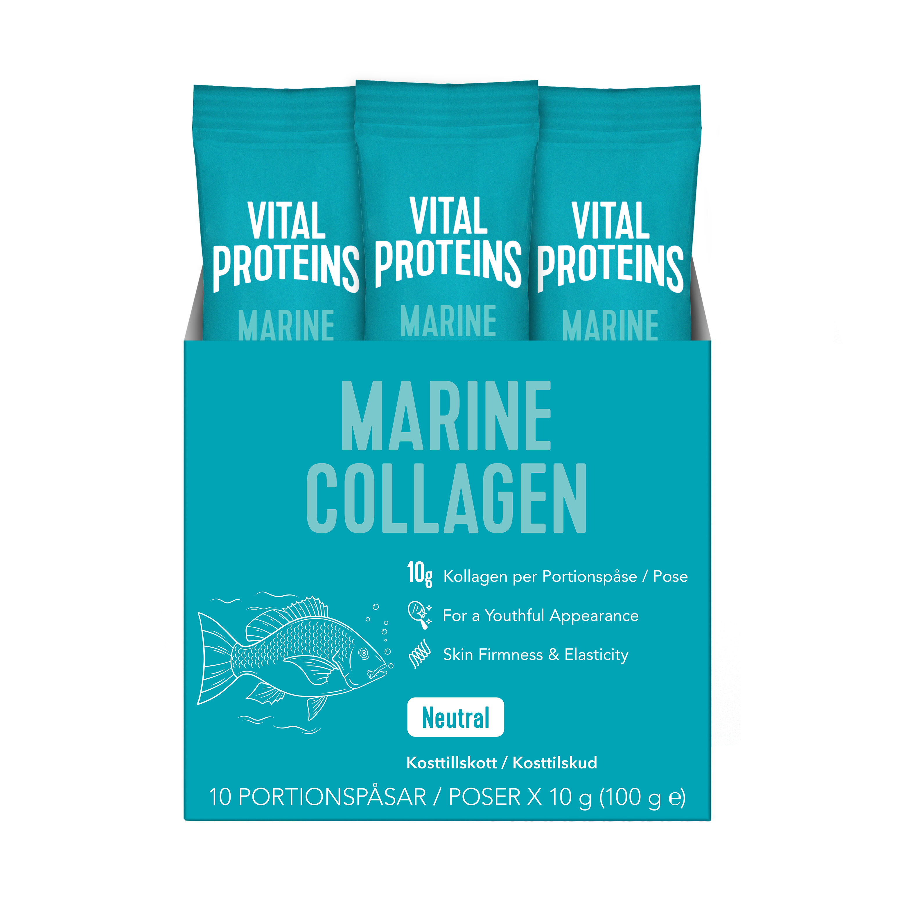 Marine Collagen Stick Pack 10x10g