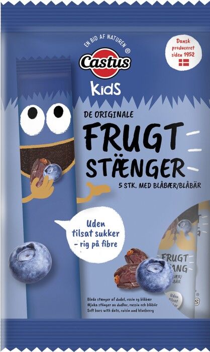 Fruktstång Blåbär 5x20 g