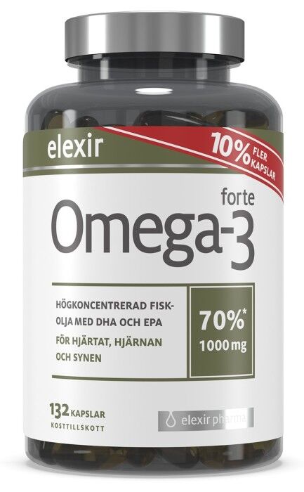 Omega-3 Forte 1000 mg 132 kapslar