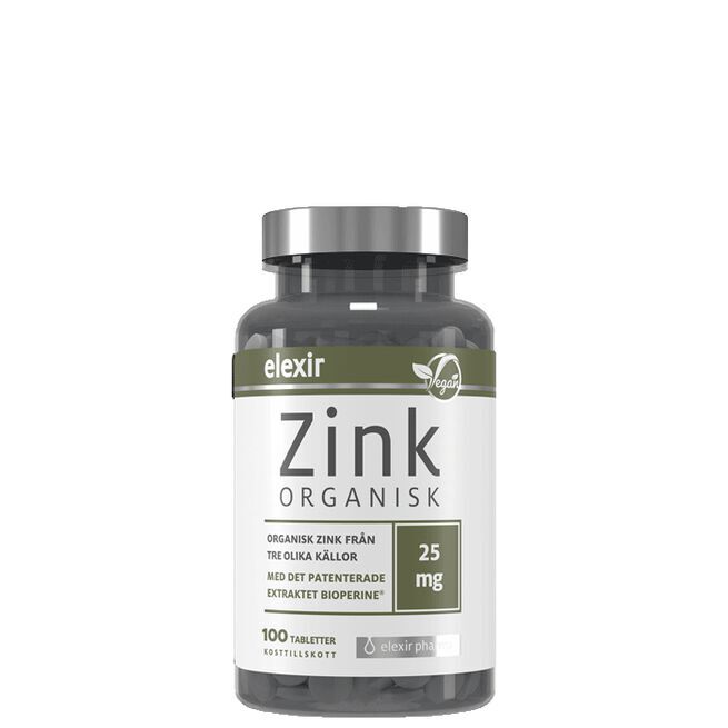 Zink 25 mg 100 tabletter