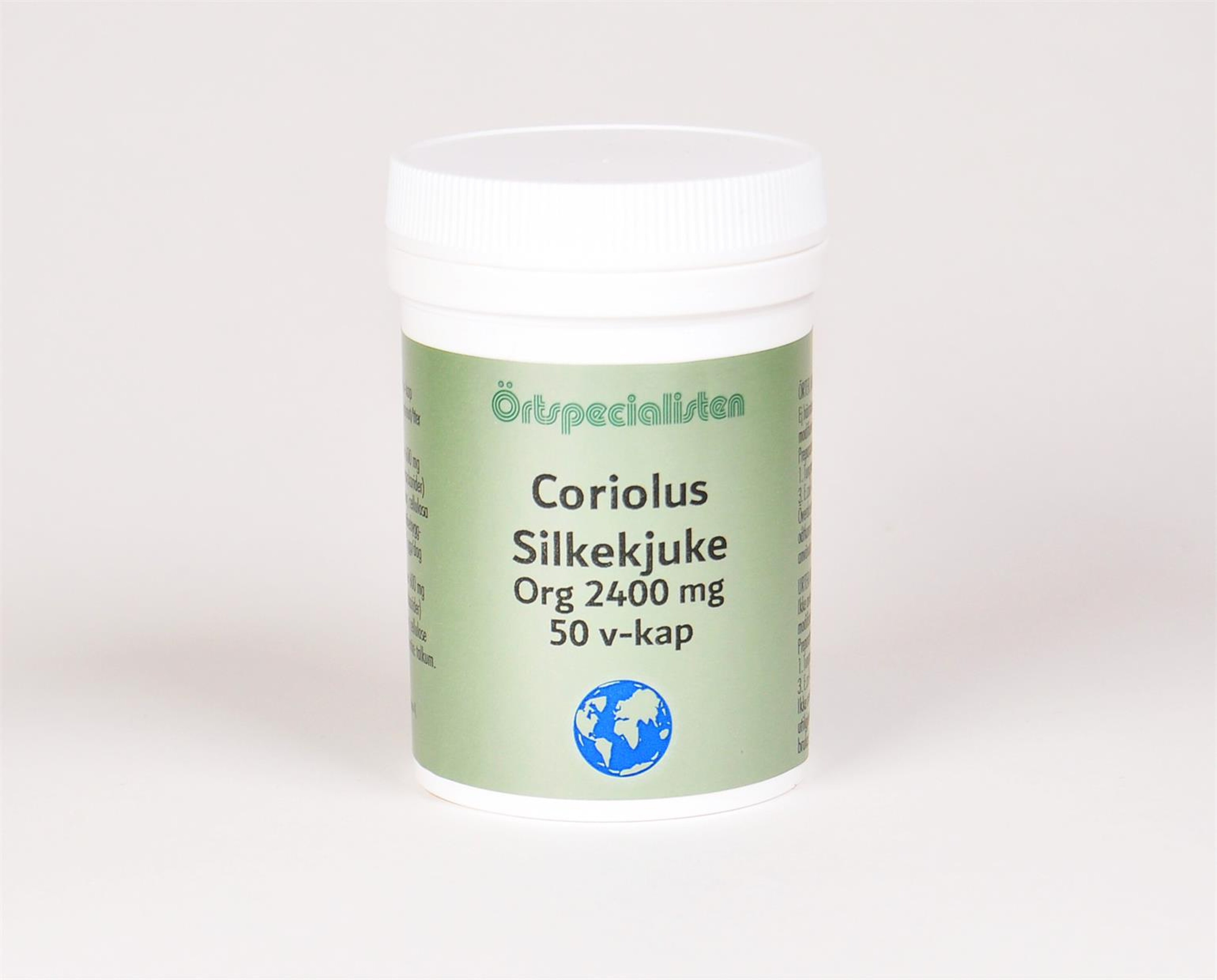 Köp Örtspecialisten Coriolus Org 2400 mg 50 kapslar | Bonmed