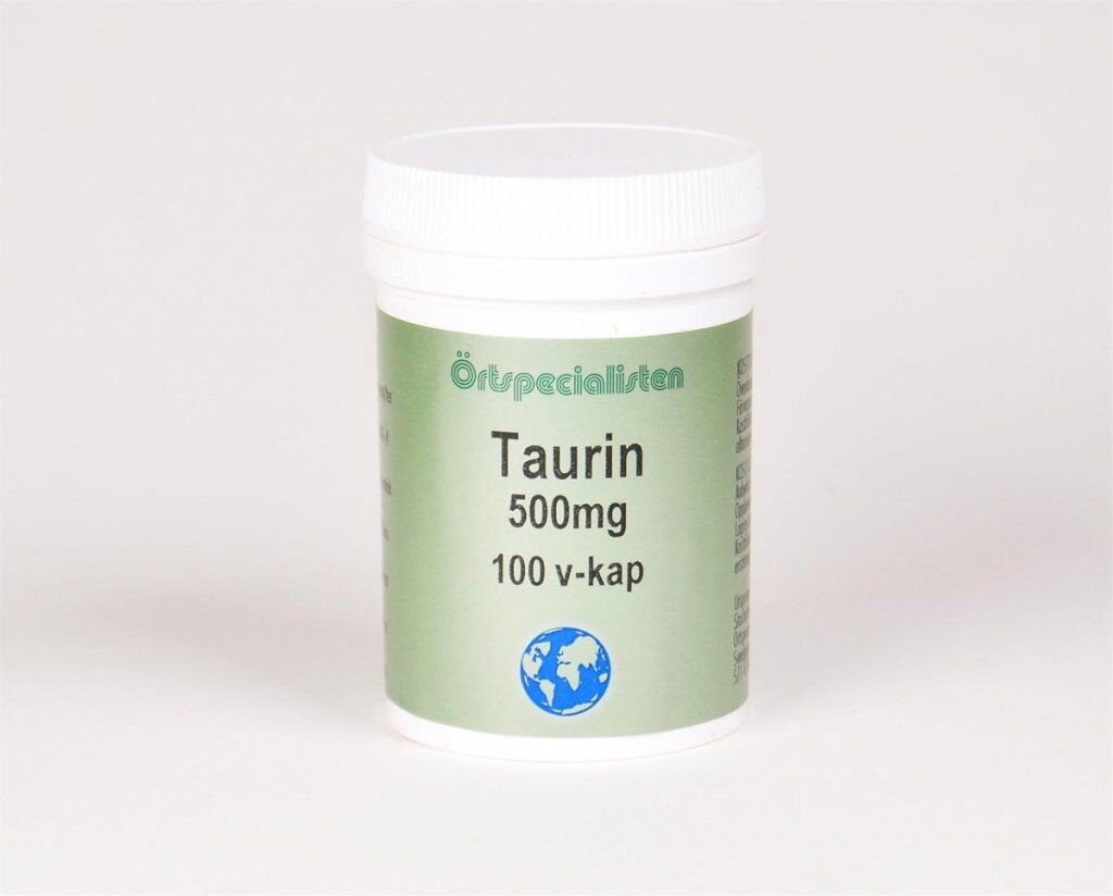 Taurin 500 mg 100 kap