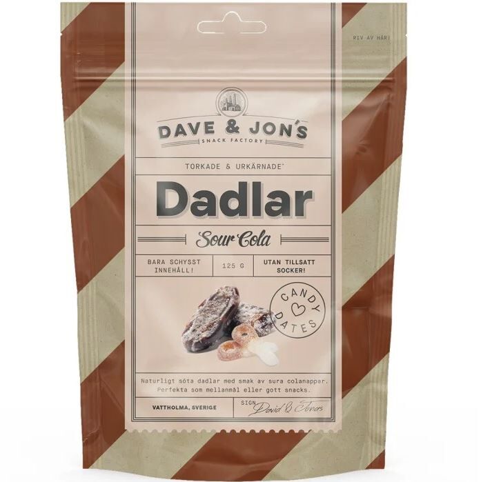 Dadlar Sour Cola 125 g