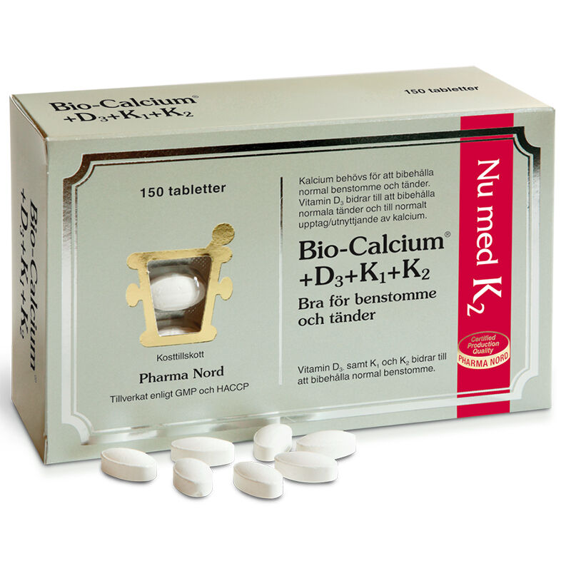 Bio-Calcium + D3 + K1 + K2 150 st