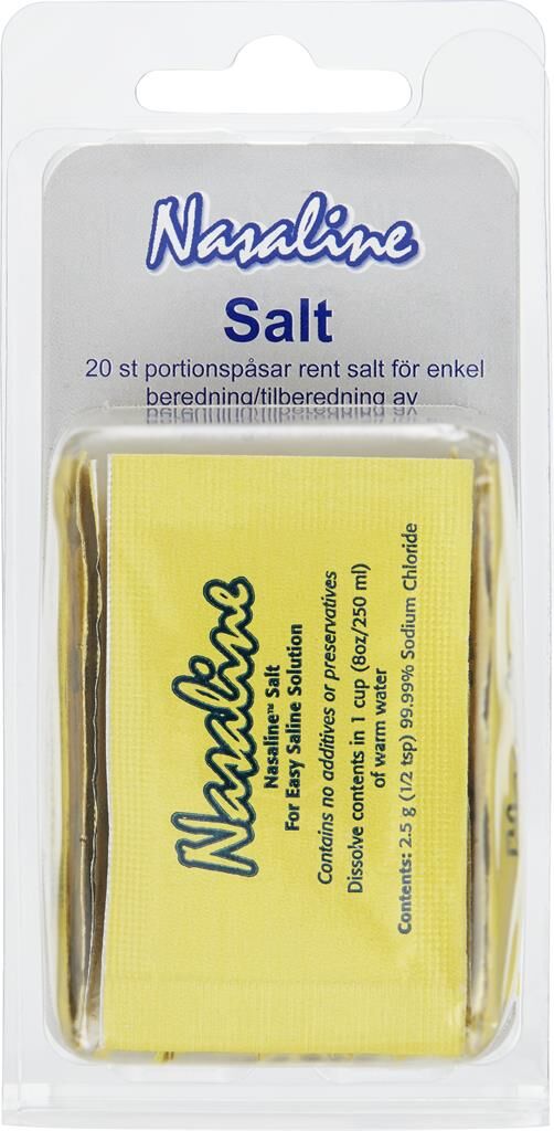 Salt till nässköljning 20 st