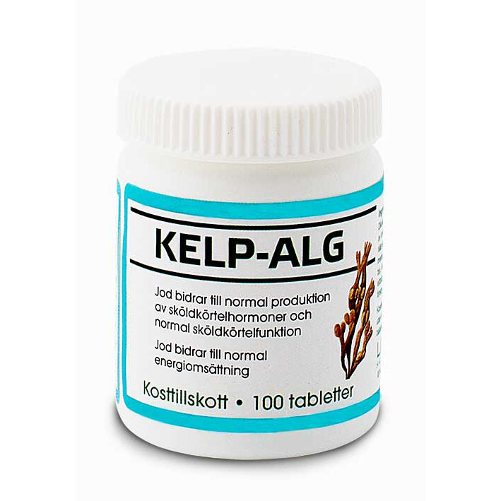 Kelp-Alg (Jod) 100 tabletter