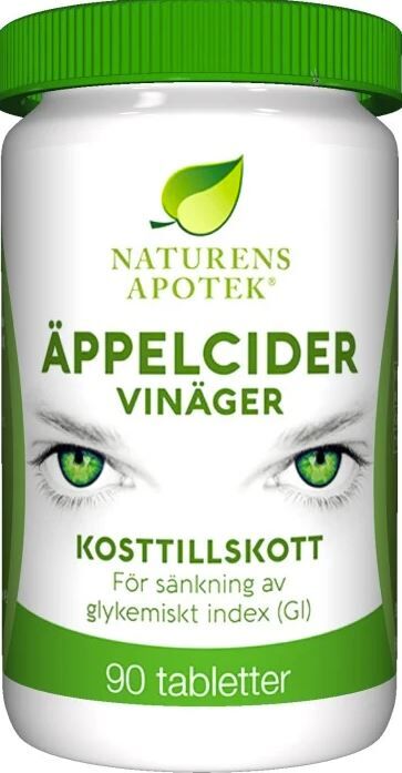 Äppelcidervinäger 90 tabletter