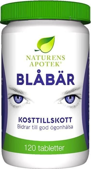 Blåbär 120 tabletter