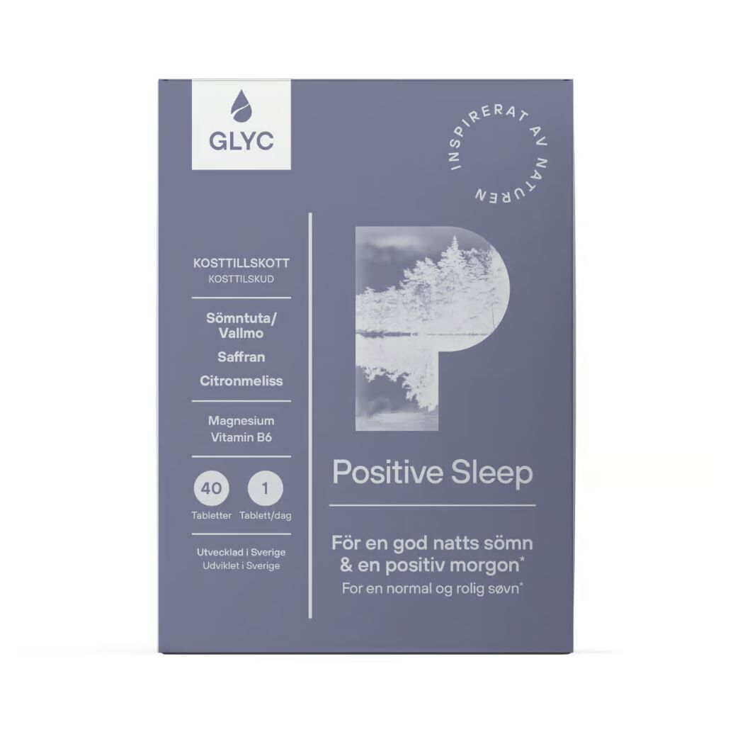 Positive Sleep 40 tabletter