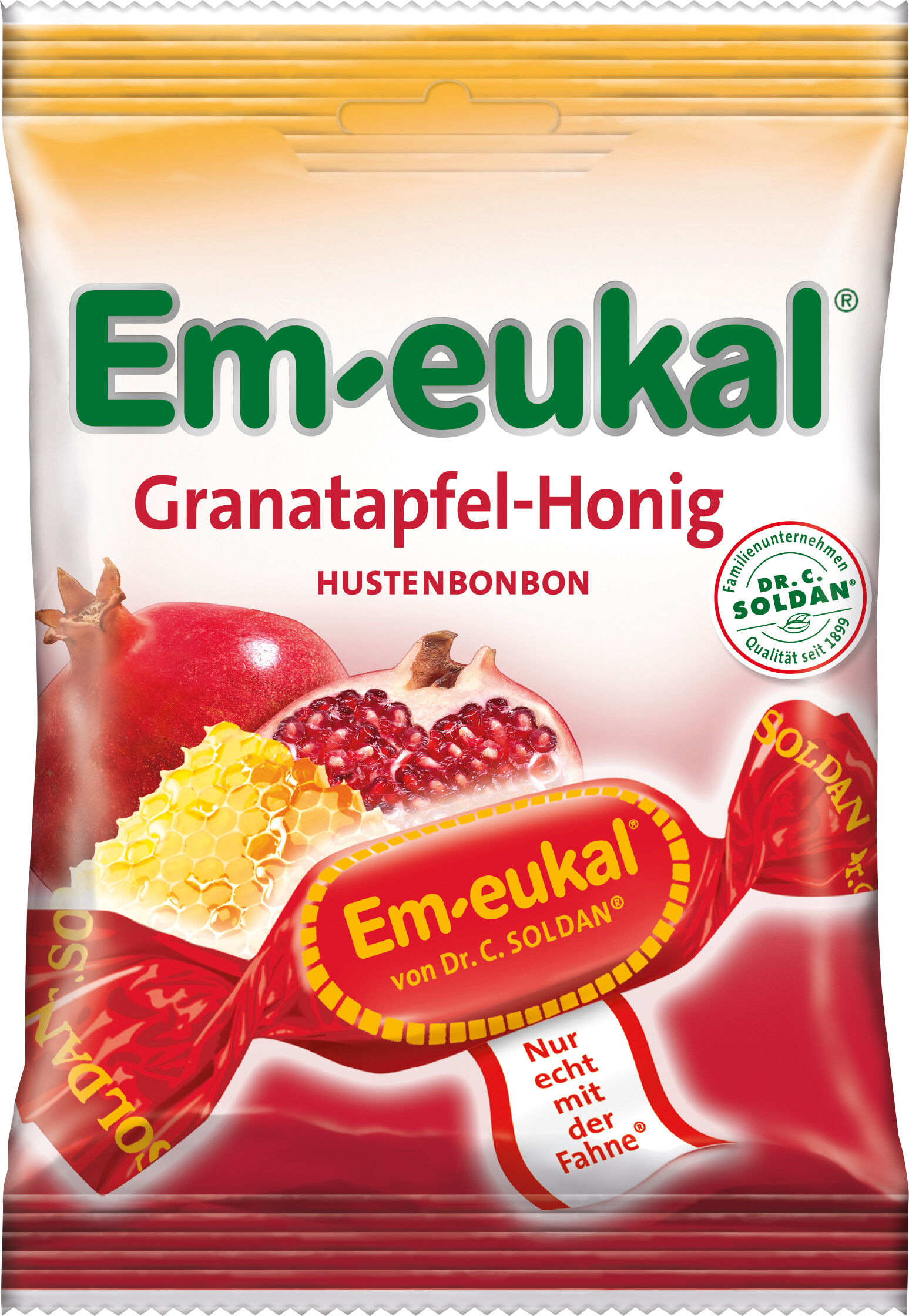 Halstablett Granatäpple Honung 75g