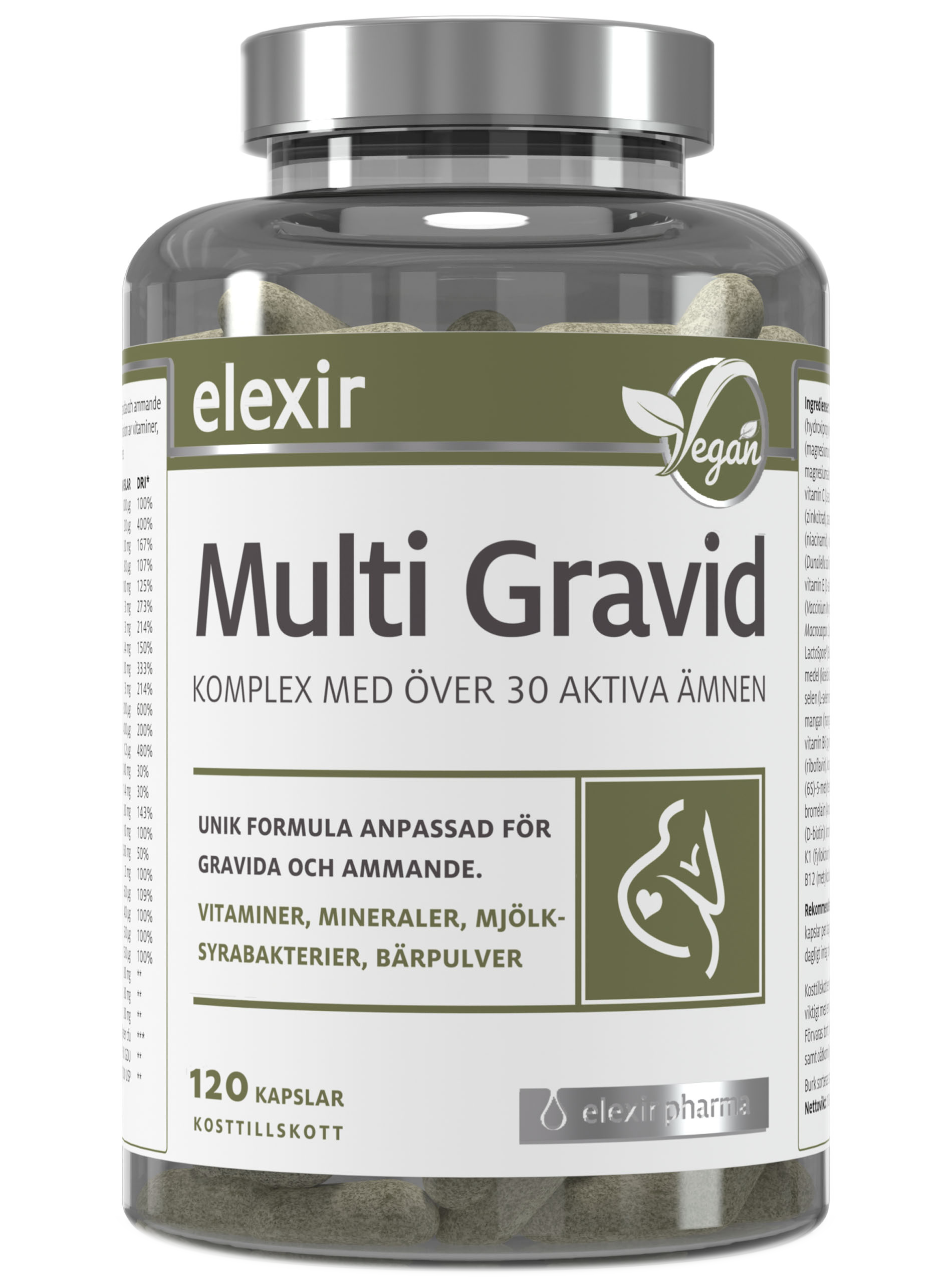 Multivitamin Gravid, 120 st