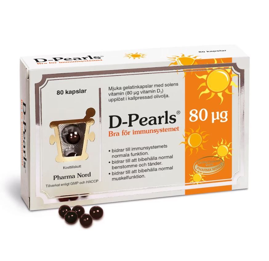 D-Pearls 80 μg 80 st