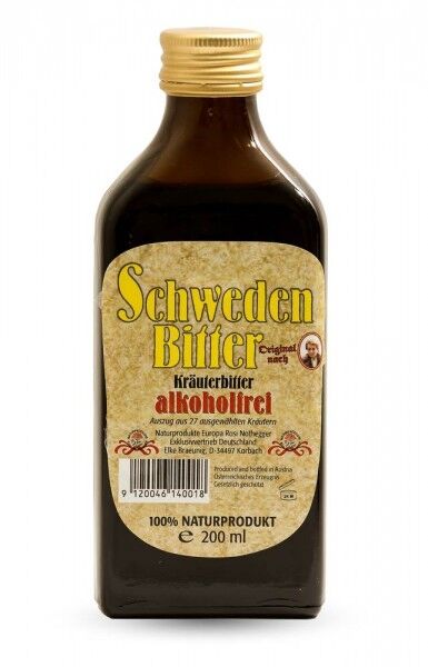 Schwedenbitter 200ml utan alkohol