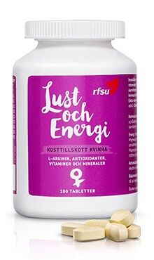 Lust & Energi 100 tabletter