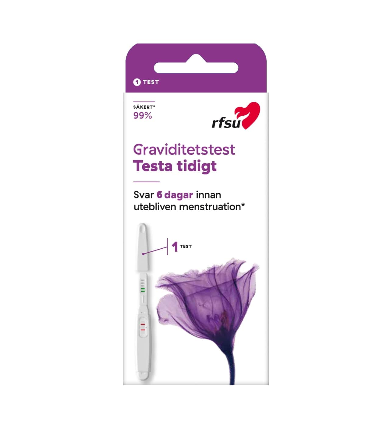 Graviditetstest 1-pack Testa Tidigt