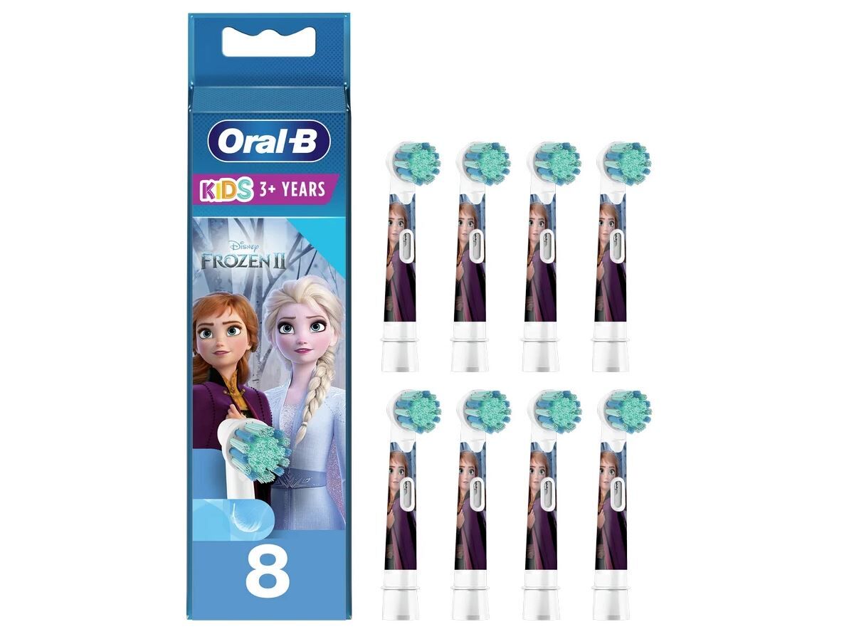 Kids 3+ Tandborsthuvuden från Disney Frozen 8pk