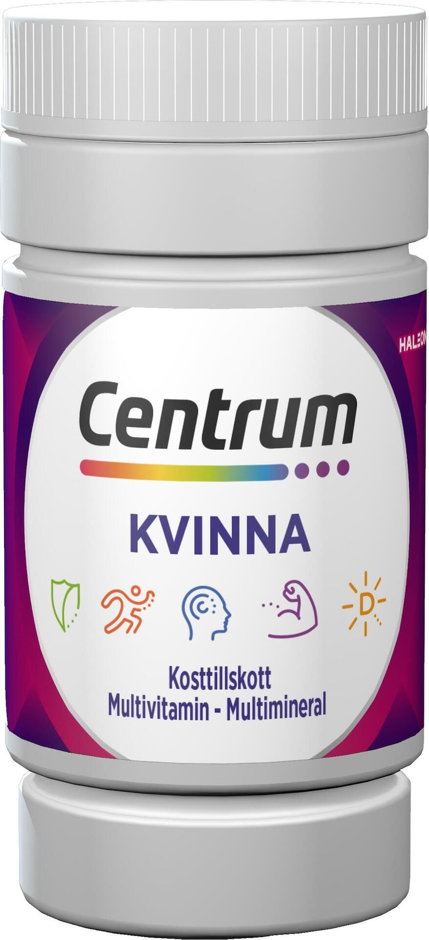 Kvinna Kosttillskott Multivitamin & Multimineral 60 tabletter