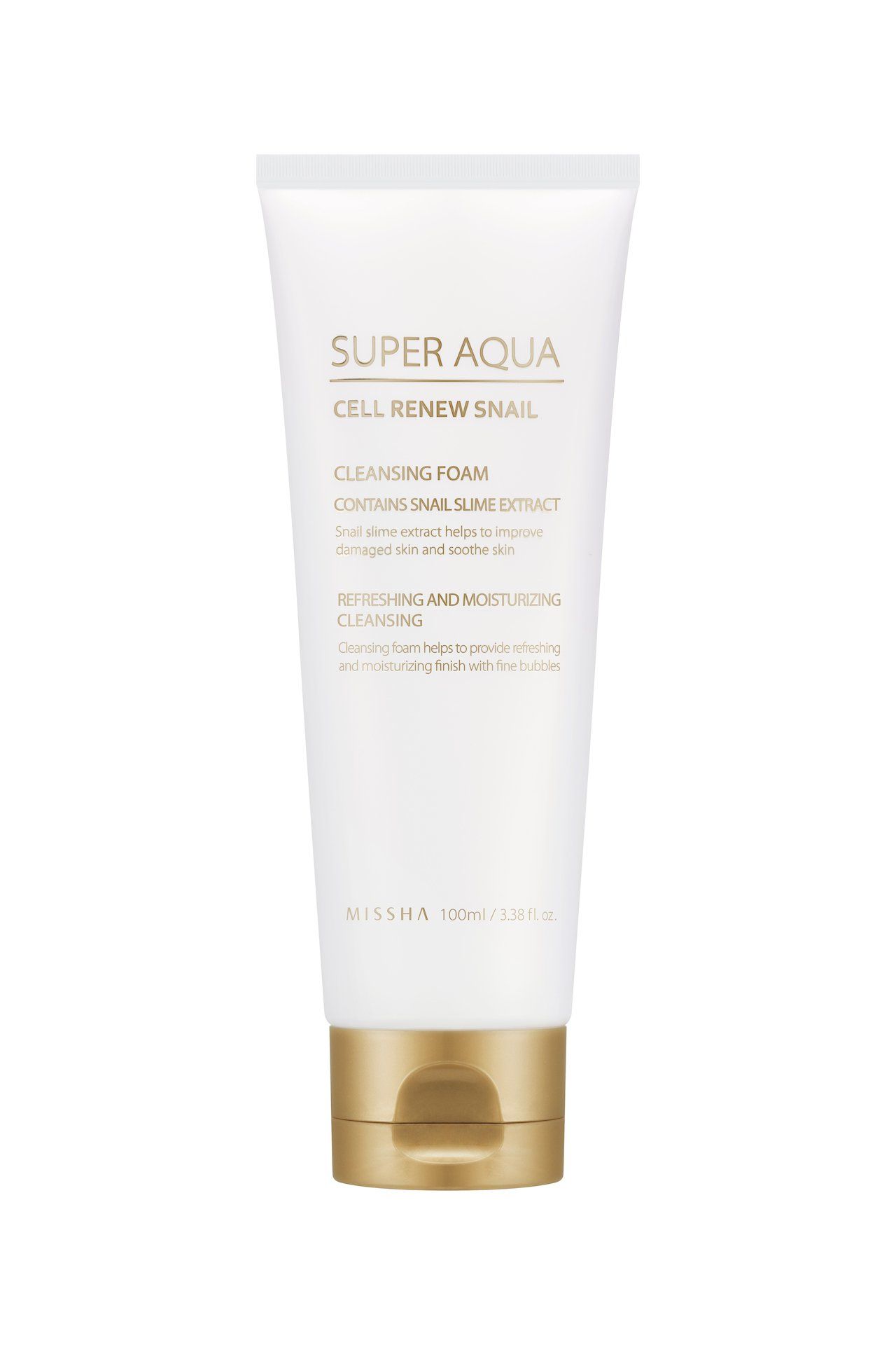 Super Aqua Cell Renew Snail Cleansing Foam 100 ml