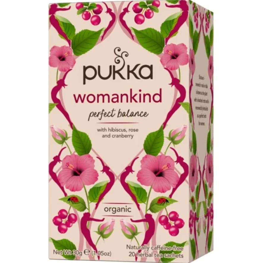 Womankind 20 tepåsar EKO