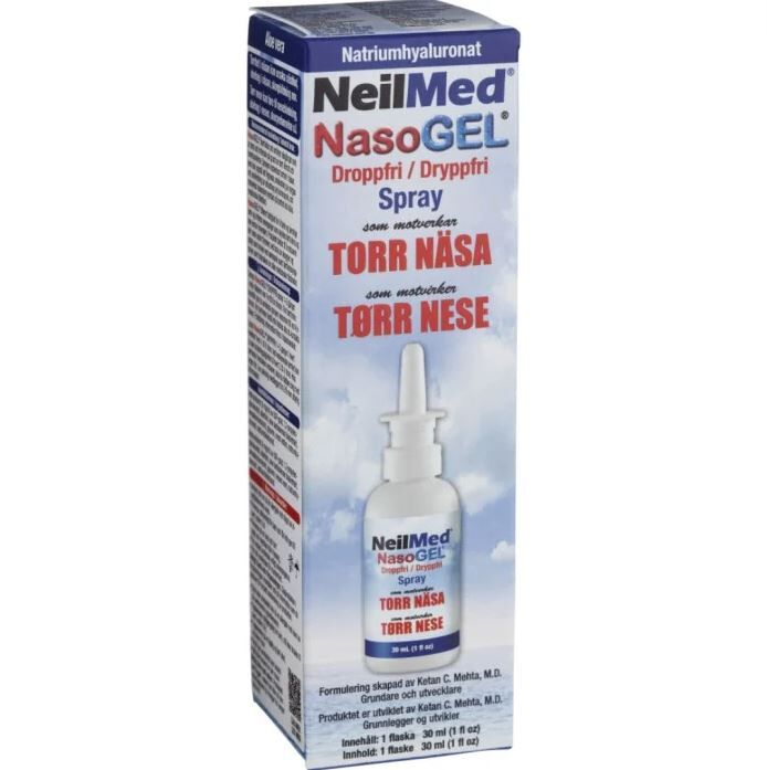 NasoGel spray mot torr näsa 30 ml