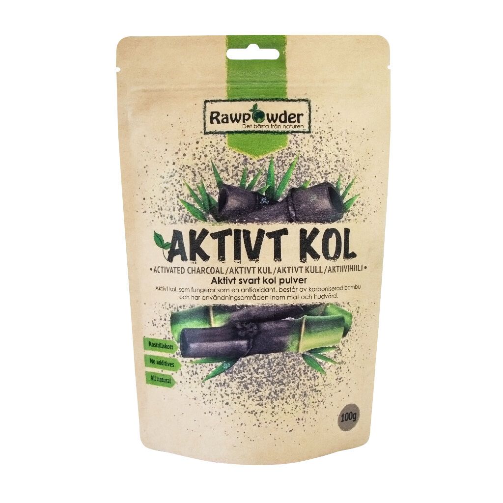 Aktivt Kol pulver 100g