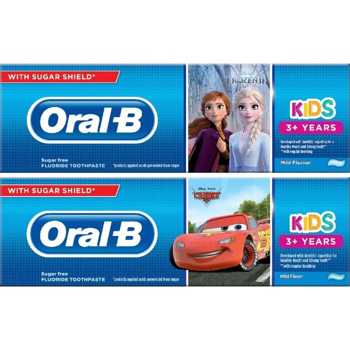 Kids Frozen/Cars mix tandkräm 3+ år 75 ml