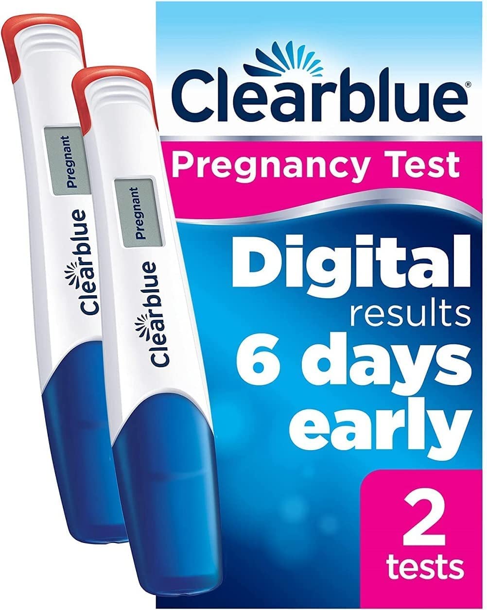 Digital Ultra Early Graviditetstest 2-pack - Inget annat test är tidigare!