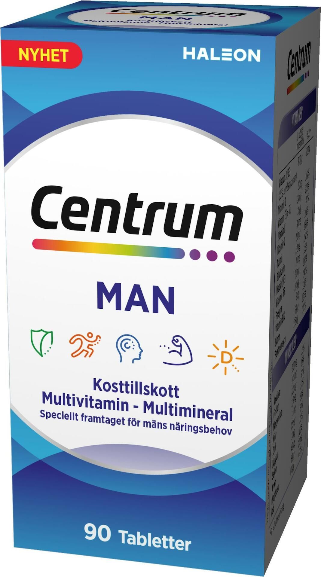 Man Multivitamin Multimineral 90 tabletter