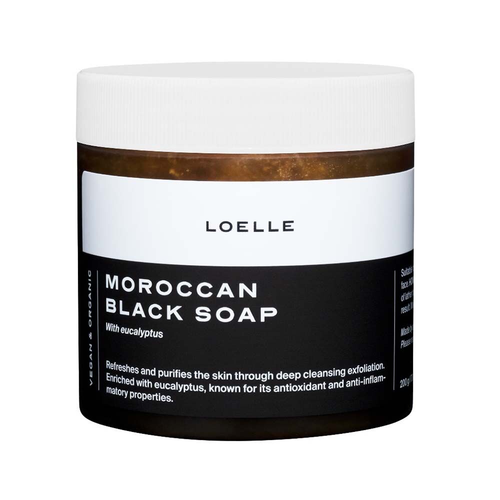 Moroccan Black Soap 200g