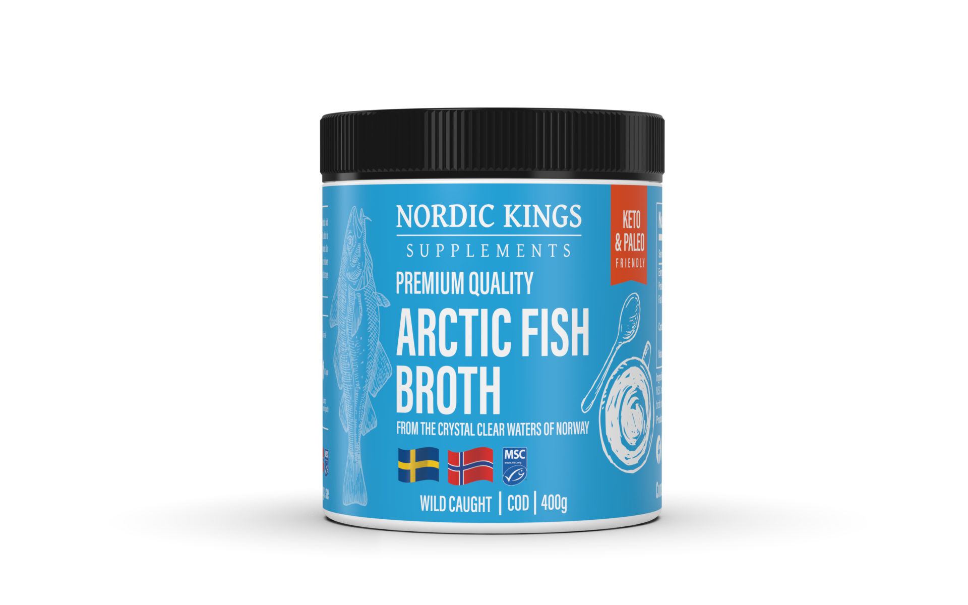 MSC-certifierad Arctic Fish Broth 400g