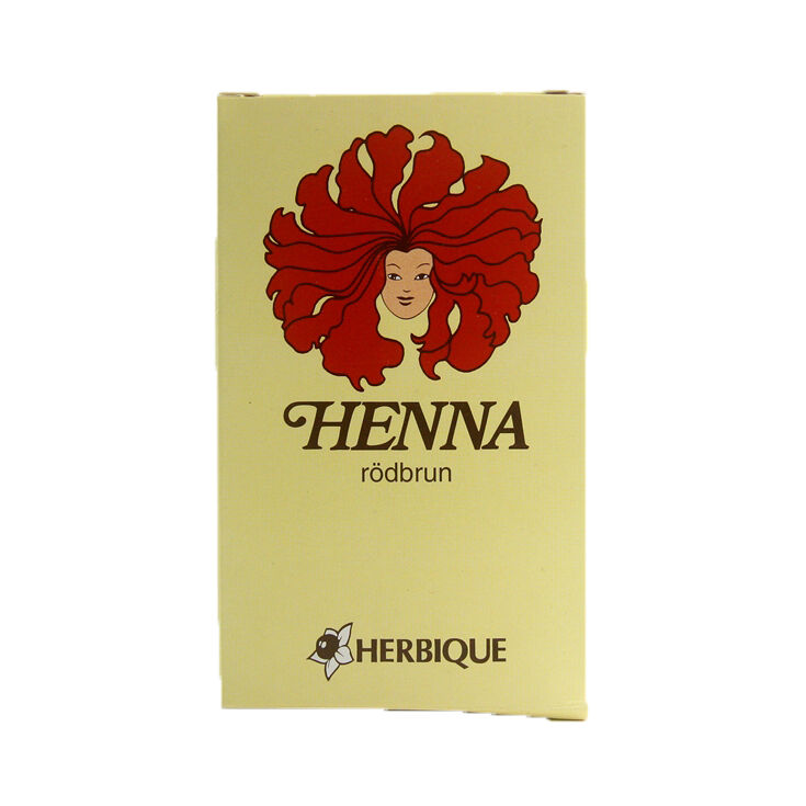 Henna pulver rödbrun 125g