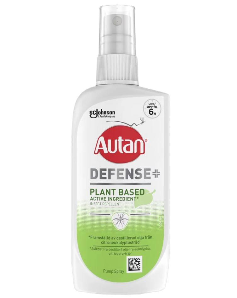 Defense+ Plant Based Myggmedel Spray 100 ml