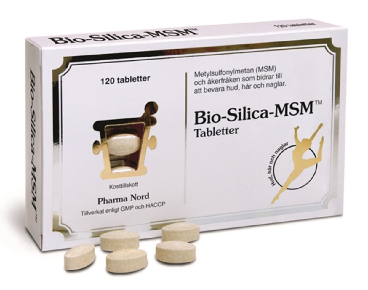 Bio-silica-msm 120 tabletter