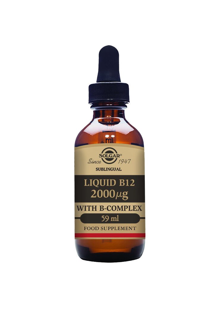 Sublingual Liquid B12 2000µg with B-Complex 59 ml