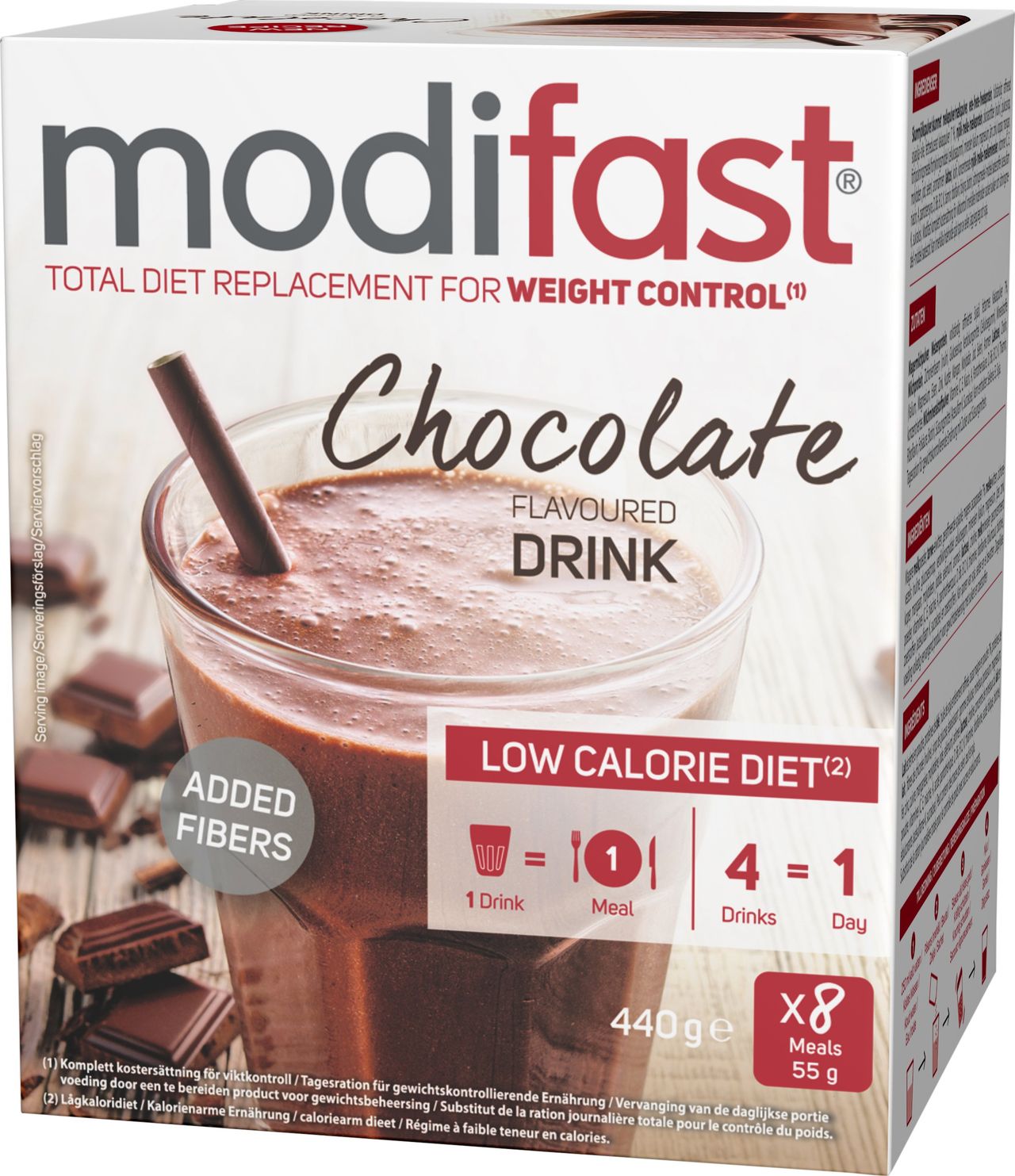 Low Calorie Diet Chocolate 8 x 55 g