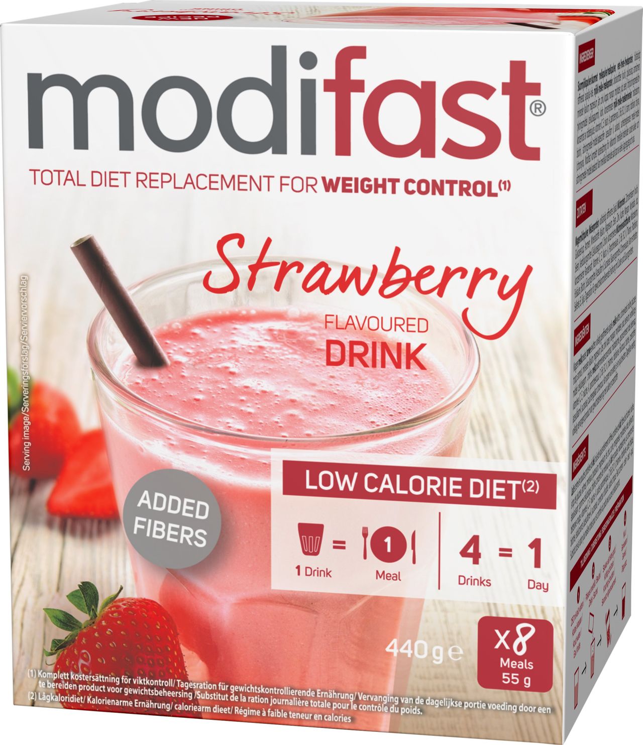 Low Calorie Diet Strawberry 8 x 55 g