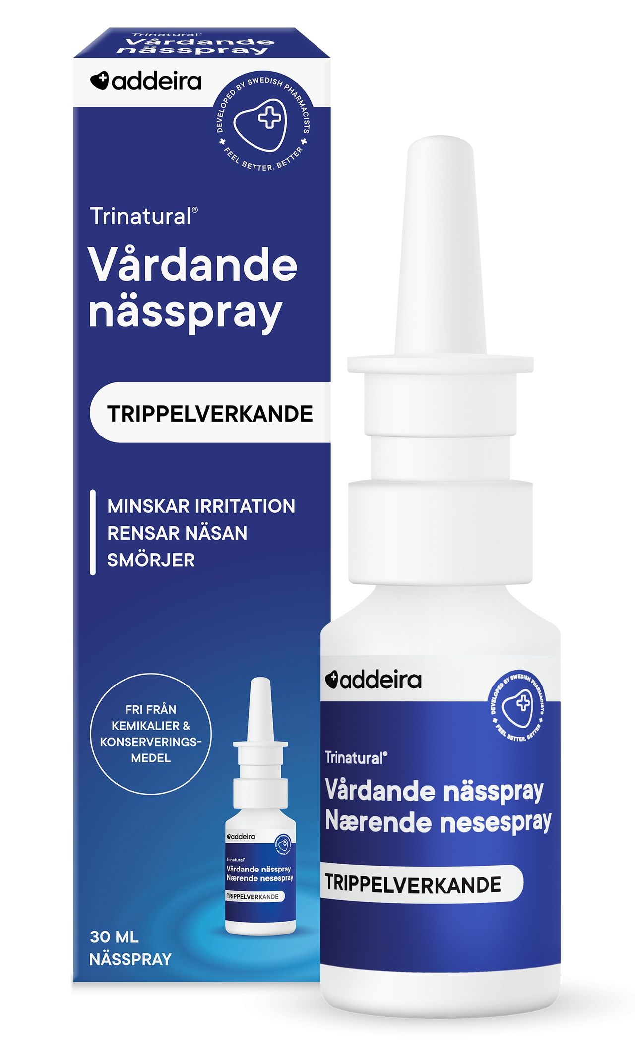 Trinatural Trippelverkande Nässpray 30 ml