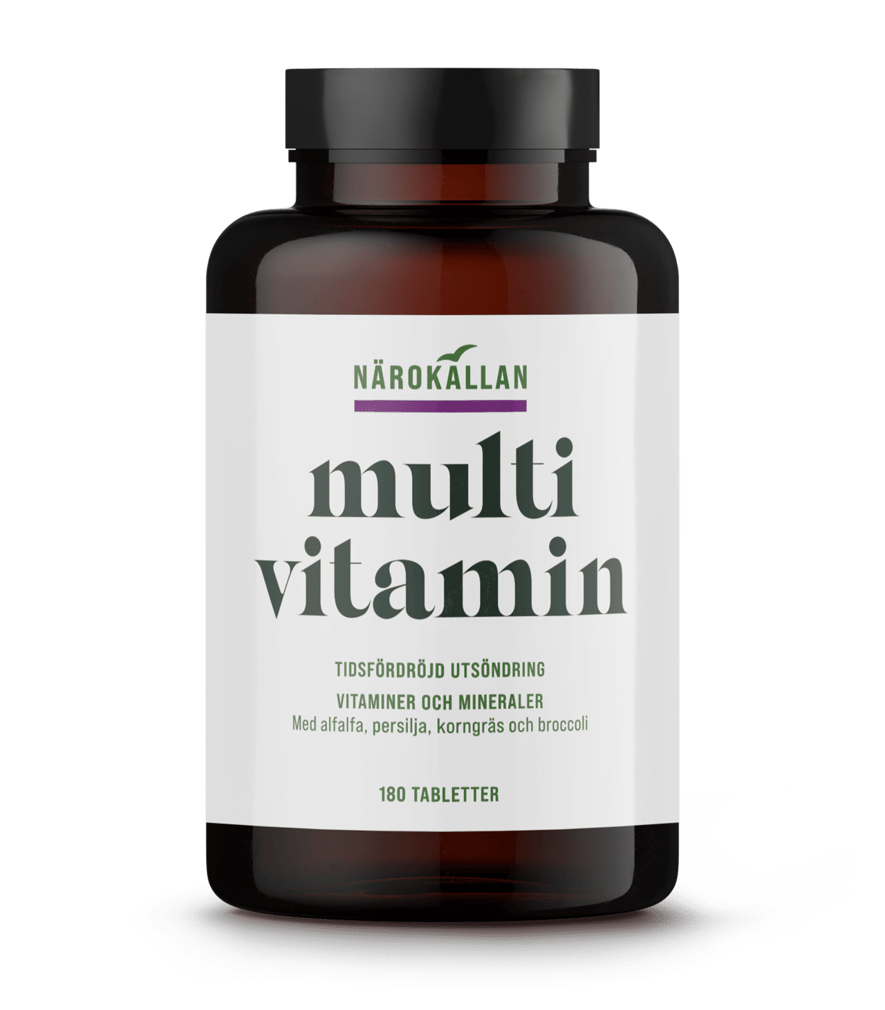 Multivitamin Tidsfördröjd 180 Tabletter