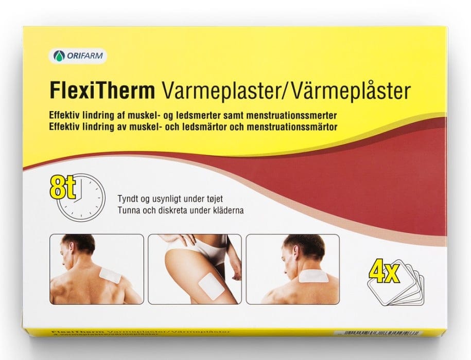 FlexiTherm Värmeplåster 4 st