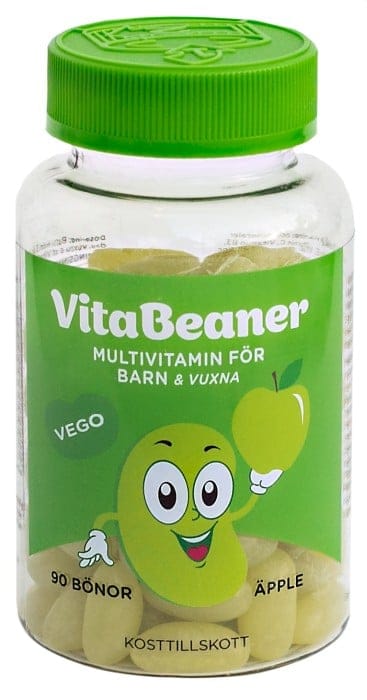 Multivitamin Äpple 90 tuggtabletter