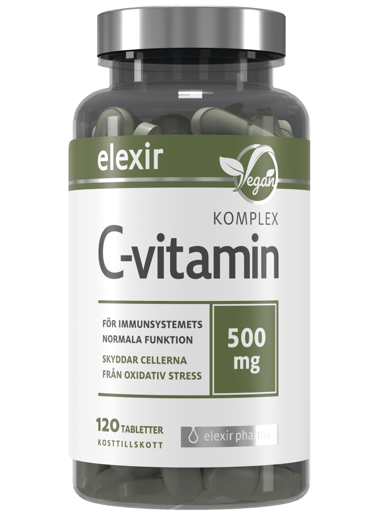 Kosttillskott C-vitamin 120 tabletter