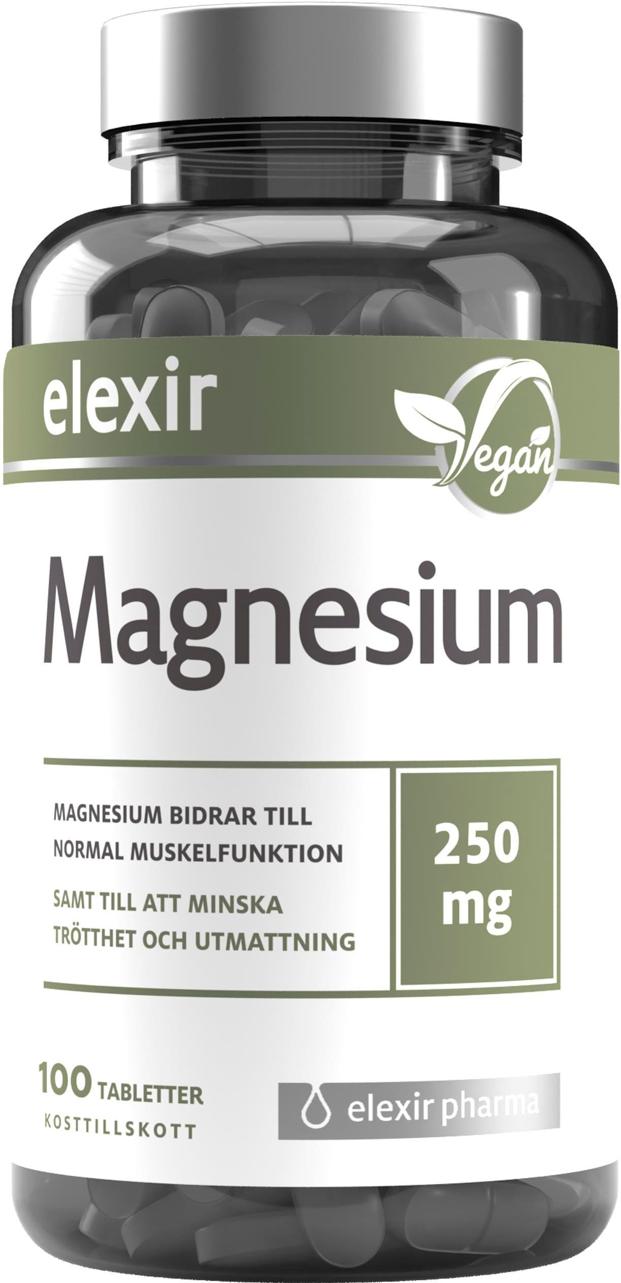 Magnesium 250mg 100 tab