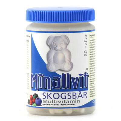 Multivitamin skogsbär 60 tabletter