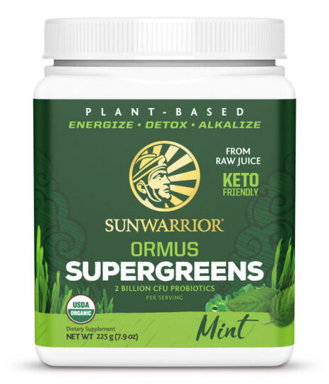 Ormus Super Greens Mint 225 g EKO