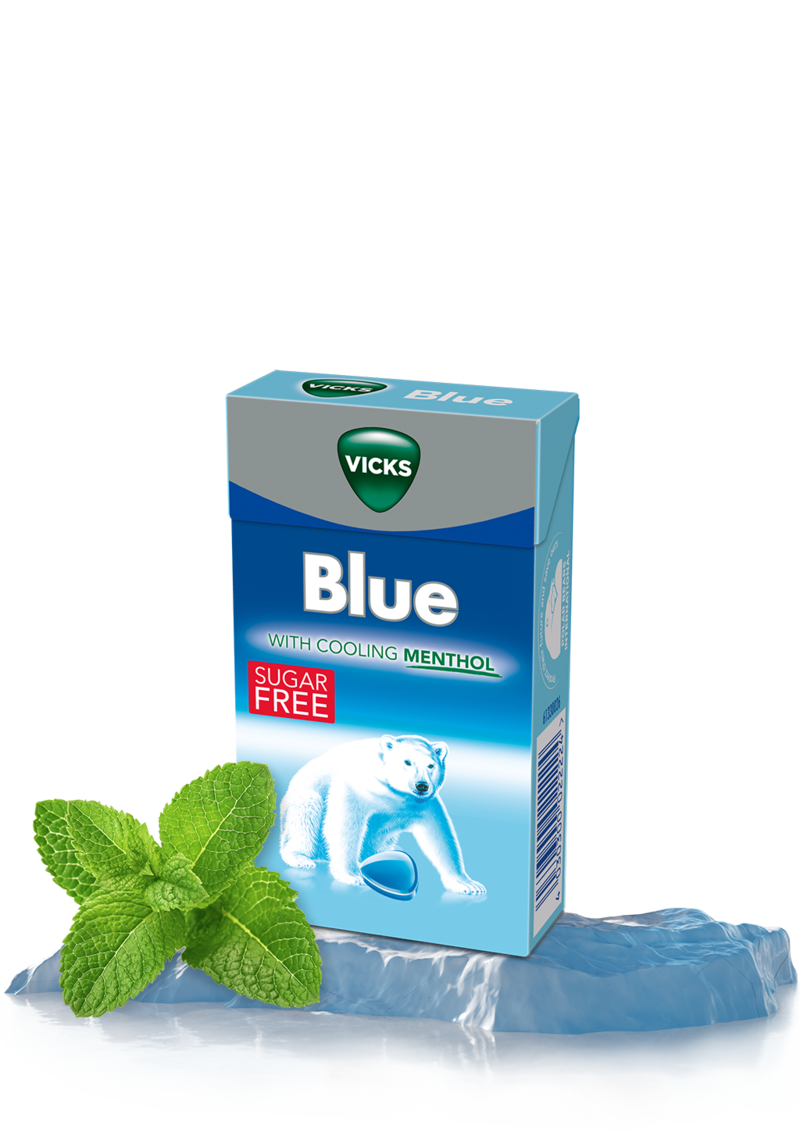 Blue Box Sugar Free Halstabletter 40 g