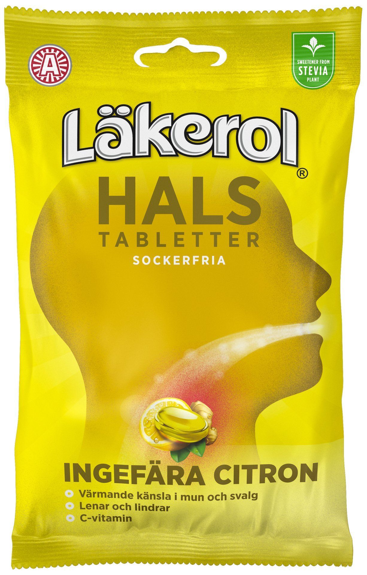 Hals Ingefära & Citron 65 g