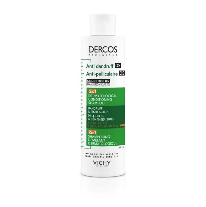 Dercos Technique Anti-Dandruff 2–1 Shampoo + Conditioner 200 ml